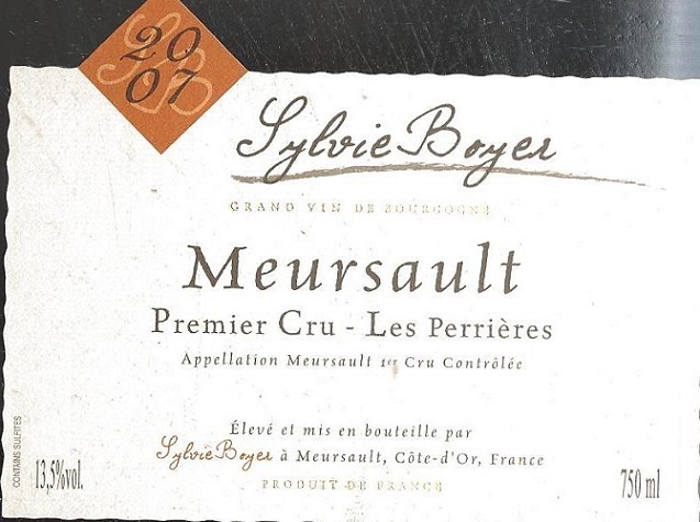 Premier Cru - Les Perrières
