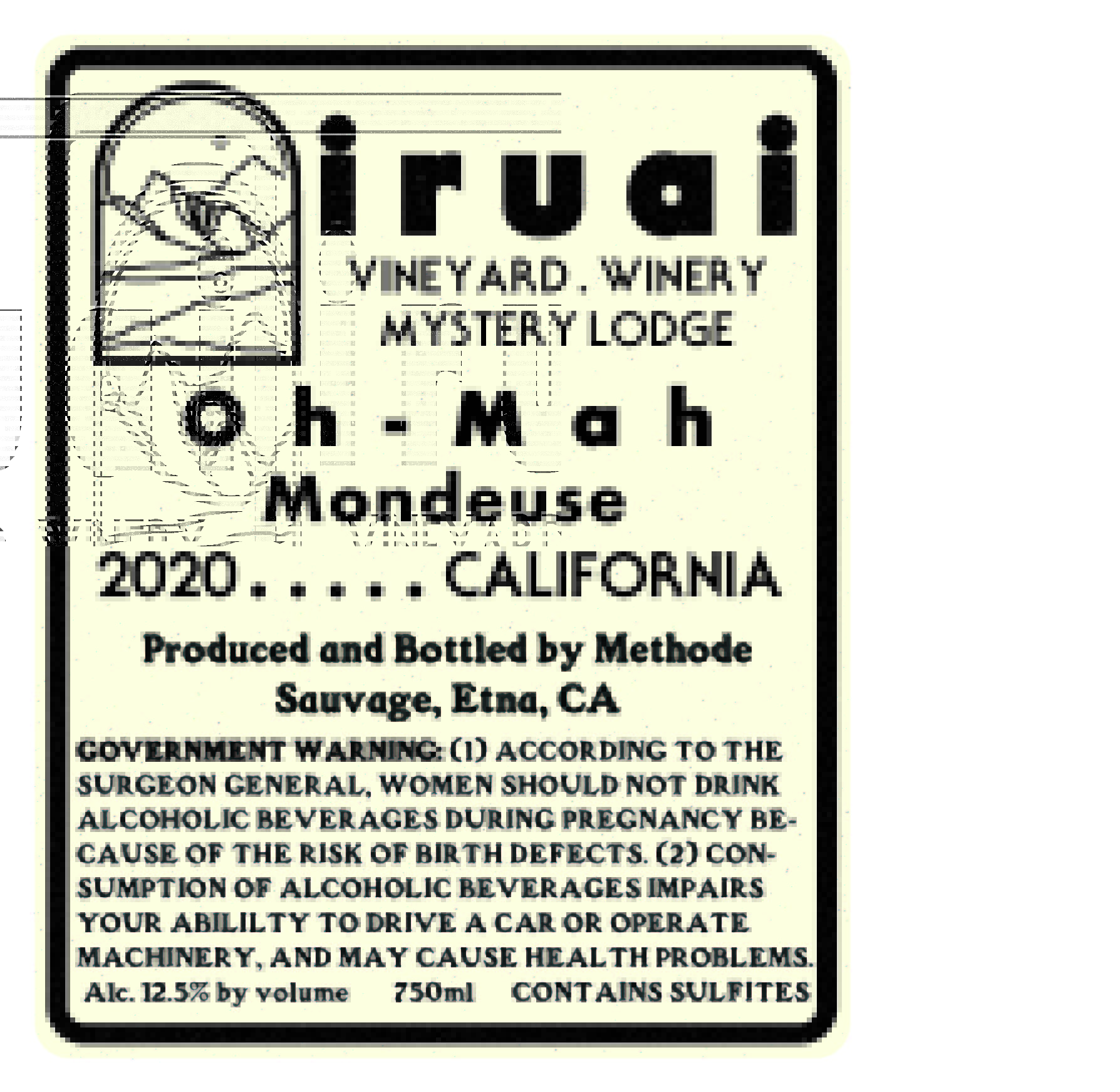 "Oh-Mah" - Shastaian For "Man Of The Woods"