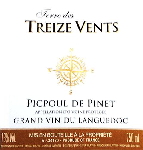 Treize Vents Picpoul De Pinet