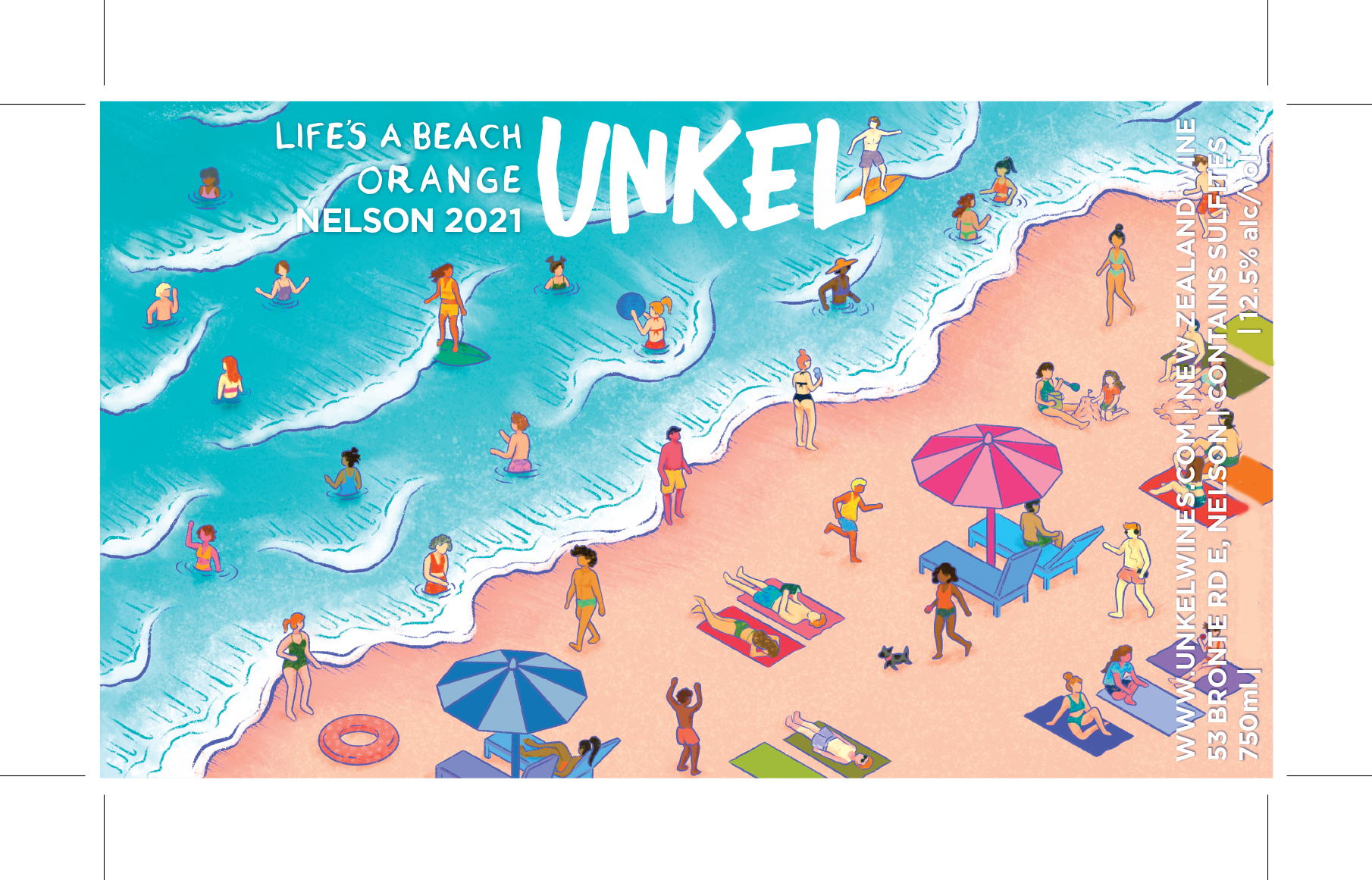 Life's A Beach Orange