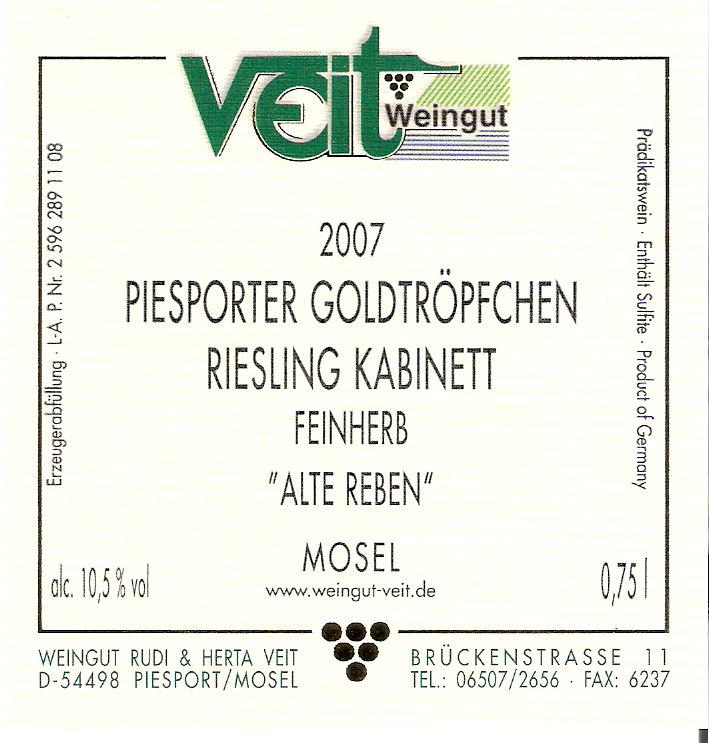 Piesporter Goldtröpfchen