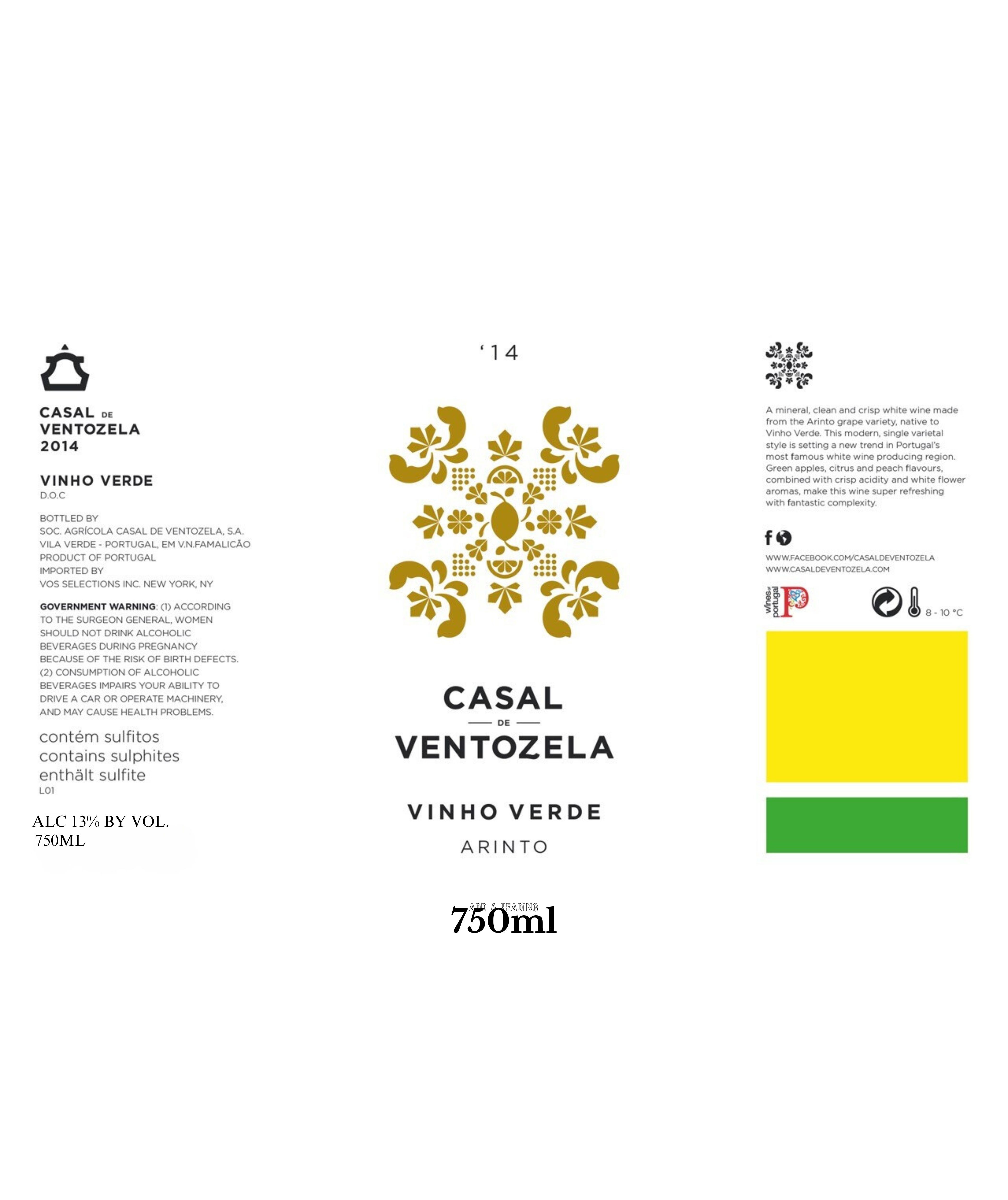 Vinho Verde Arinto Readmor