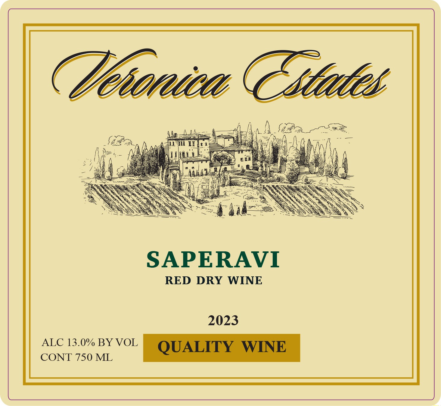 Saperavi Red Dry Wine