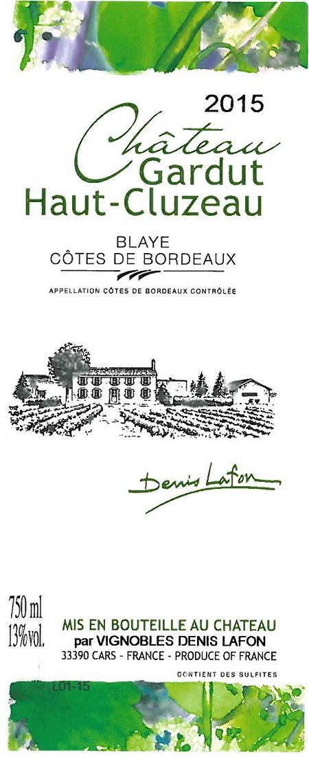 Chateau Gardut Haut-Cluzeau