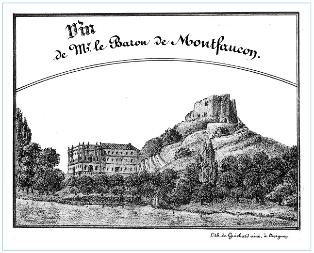 Vin de M. le Baron de Montfaucon