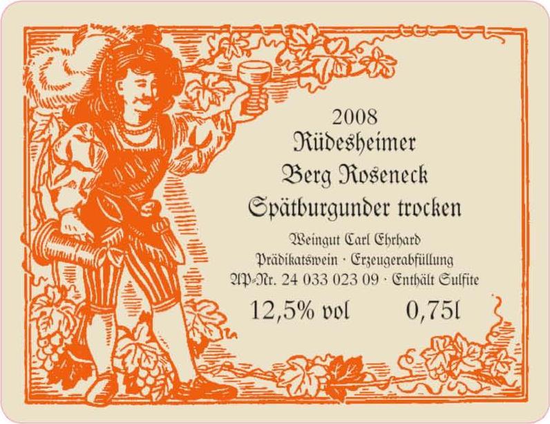 Rüdesheimer Berg Roseneck Spätburgunder Trocken