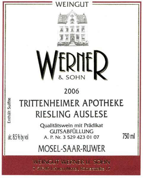 Trittenheimer Apotheke Auslese