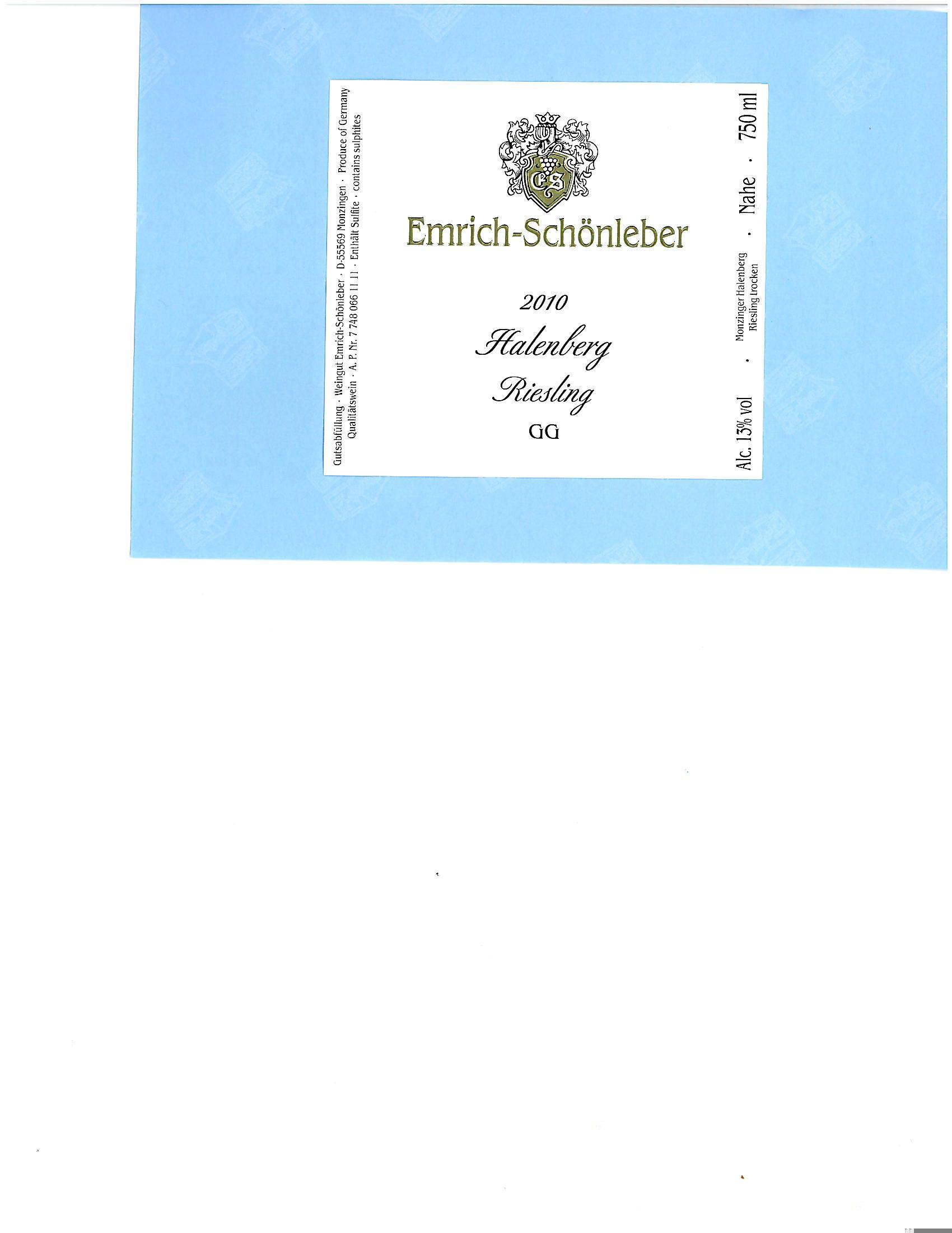 Emrich-Schonleber Monzinger Halenberg