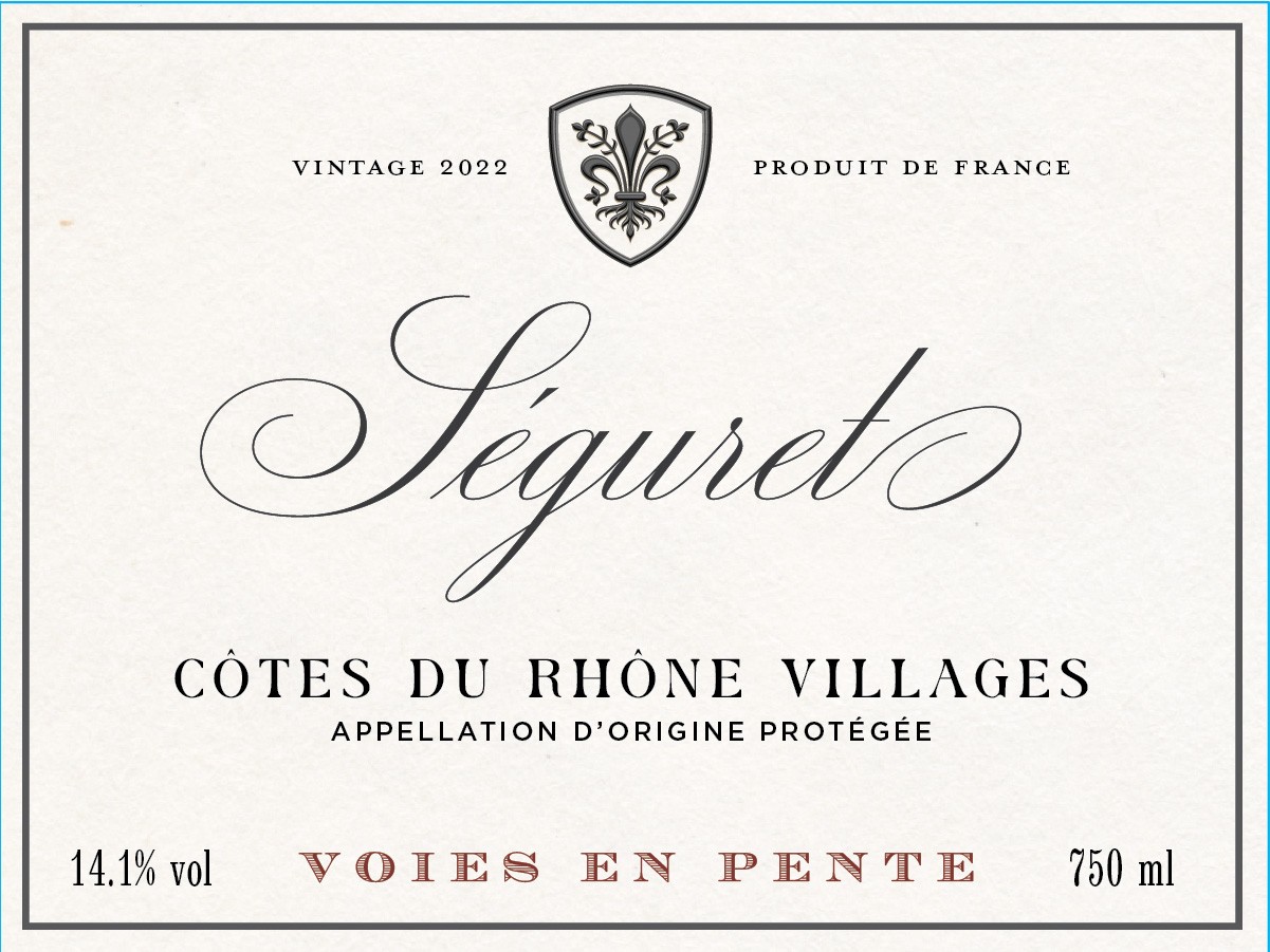 Seguret Côtes Du Rhône Villages