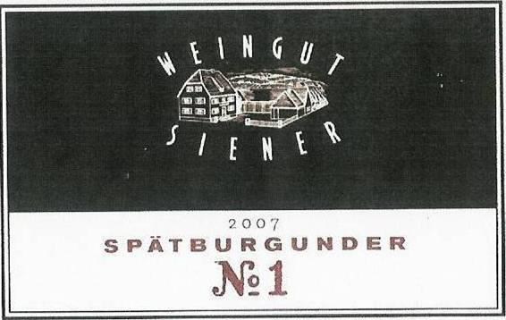 Spätburgunder No. 1