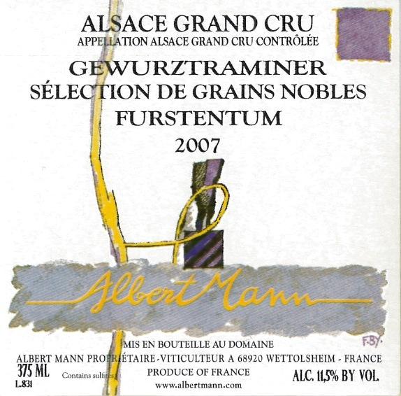 Sélection de Grains Nobles Furstentum