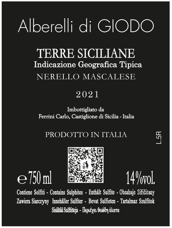 Alberelli Di Giodo Nerello Mascalese