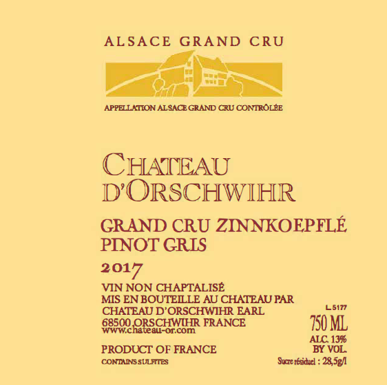 Grand Cru Zinnkoepfle