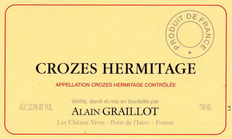 Crozes Hermitage Pro Lin De
