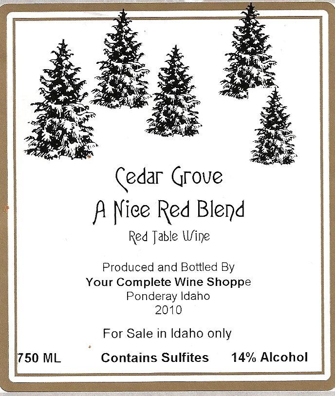 A Nice Red Blend