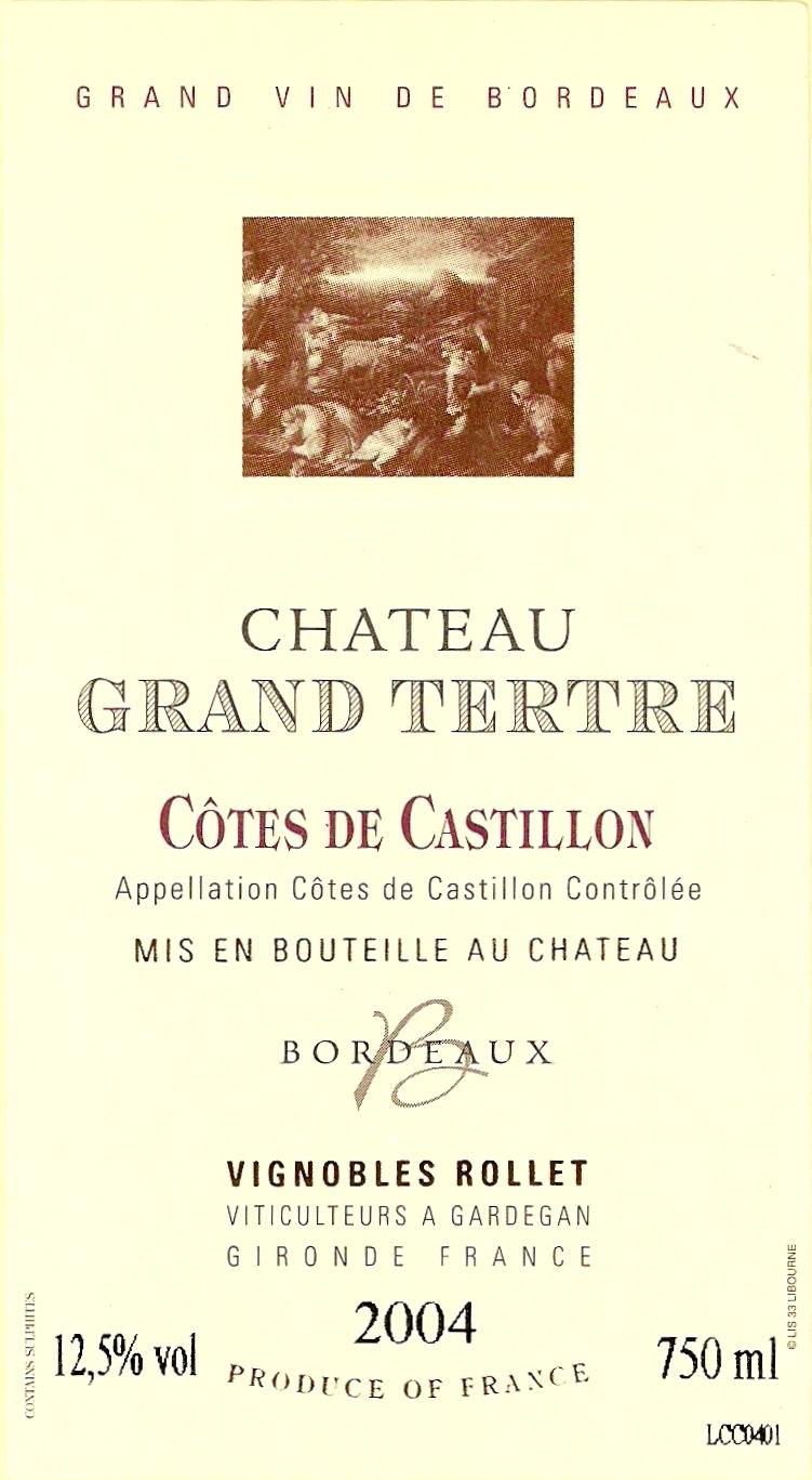 Chateau Grand Tertre Côtes De Castillon