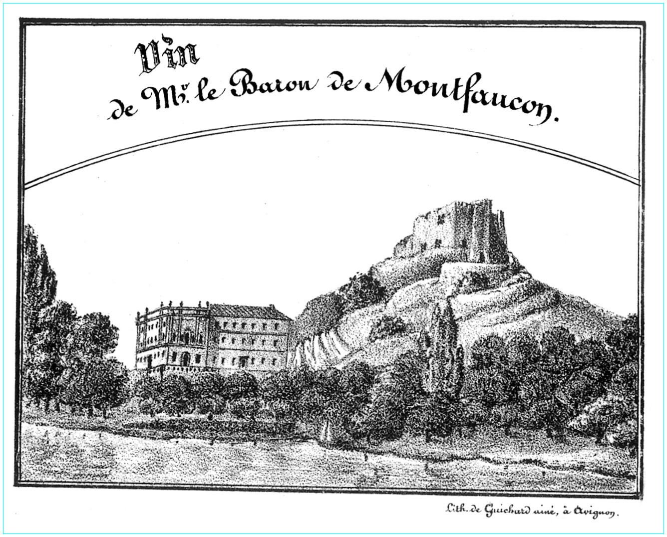 Vin De Monsieur Le Baron De Montfaucon