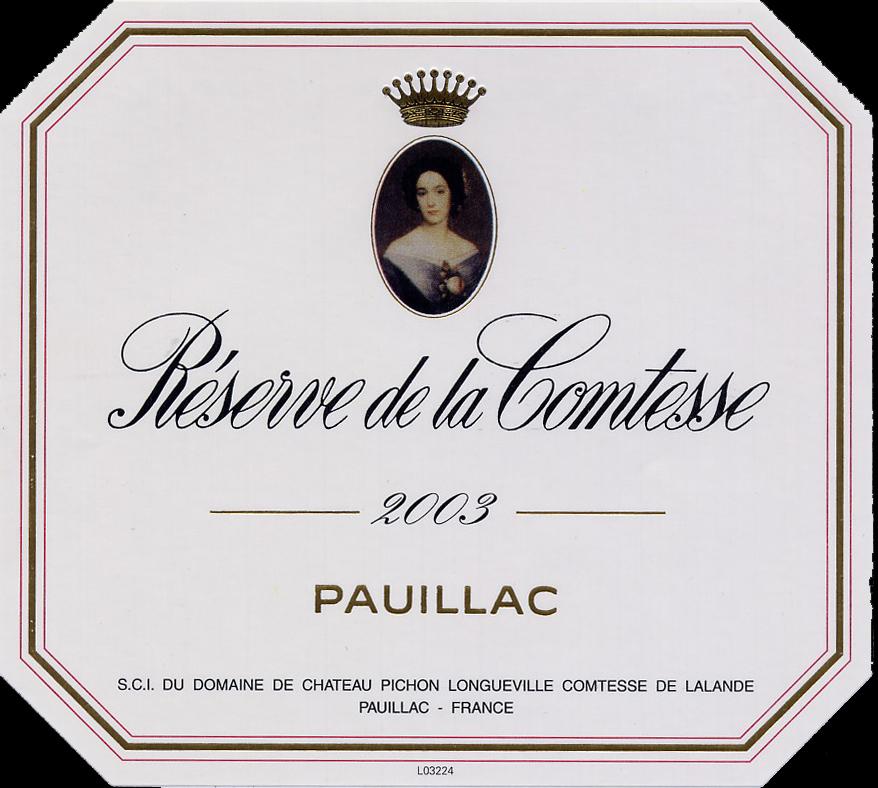 Reserve De La Comtesse