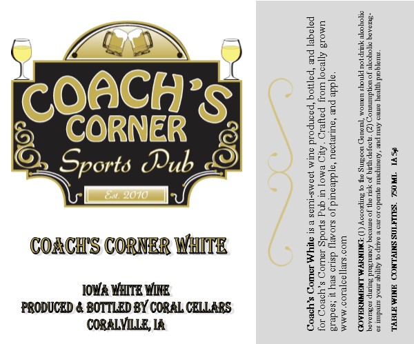 Coach's Corner White