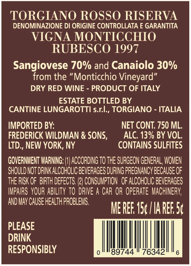 Vigna Monticchio Rubesco