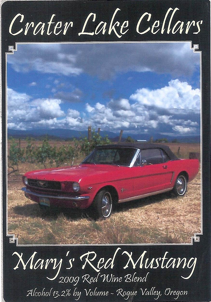 Mary's Red Mustang