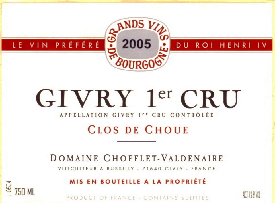 Clos De Choue