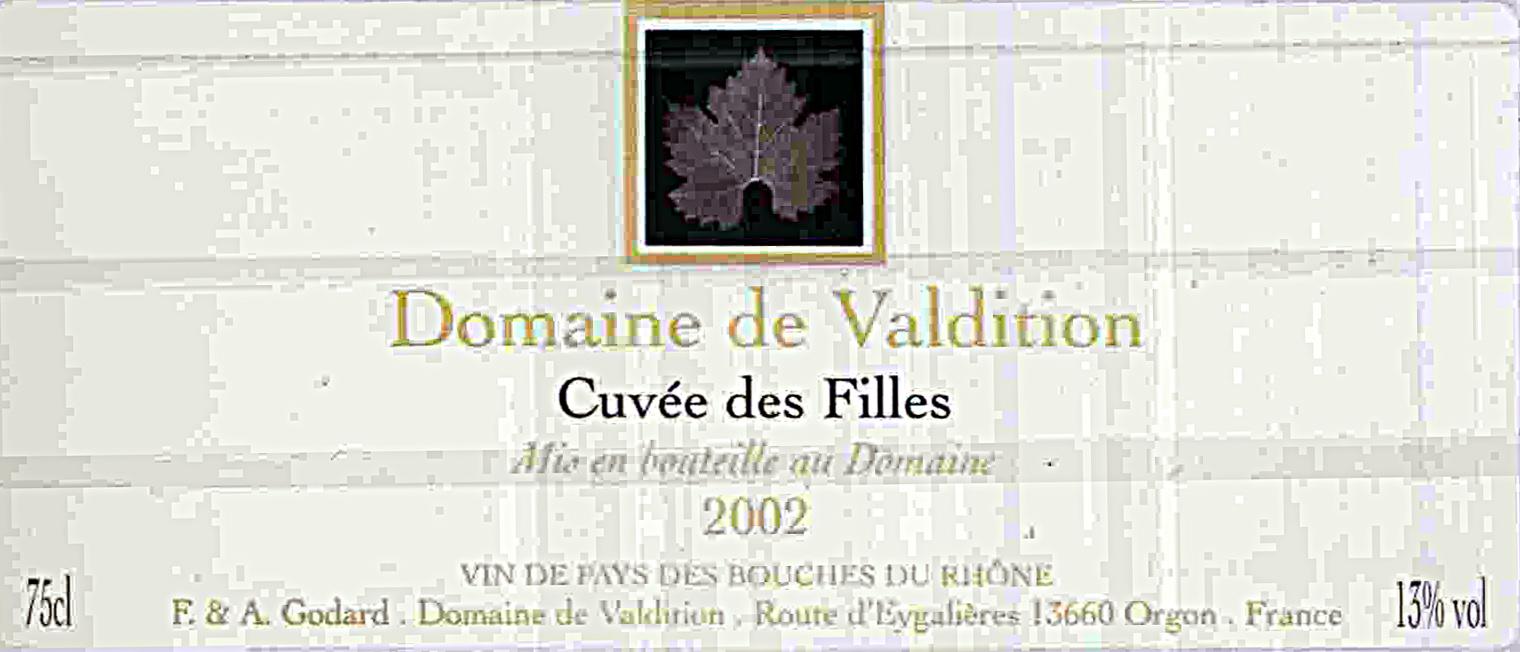 Cuvée des Filles