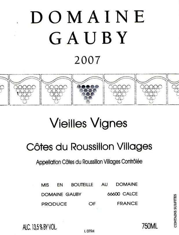 Vieilles Vignes