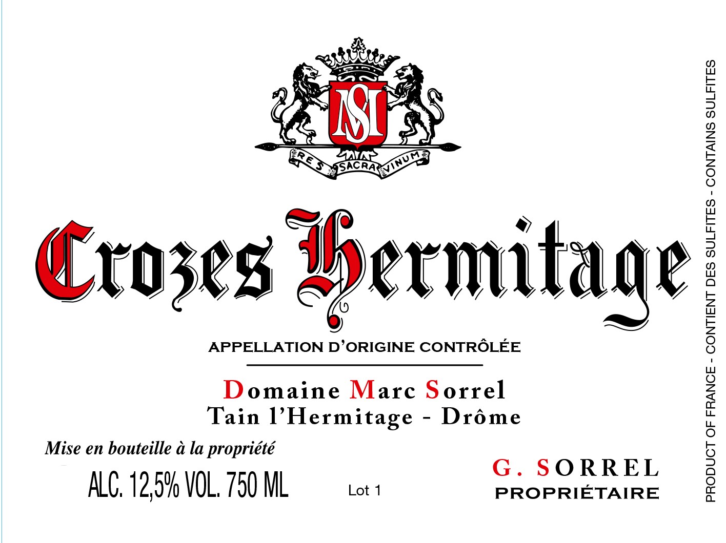 Crozes - Hermitage Rouge