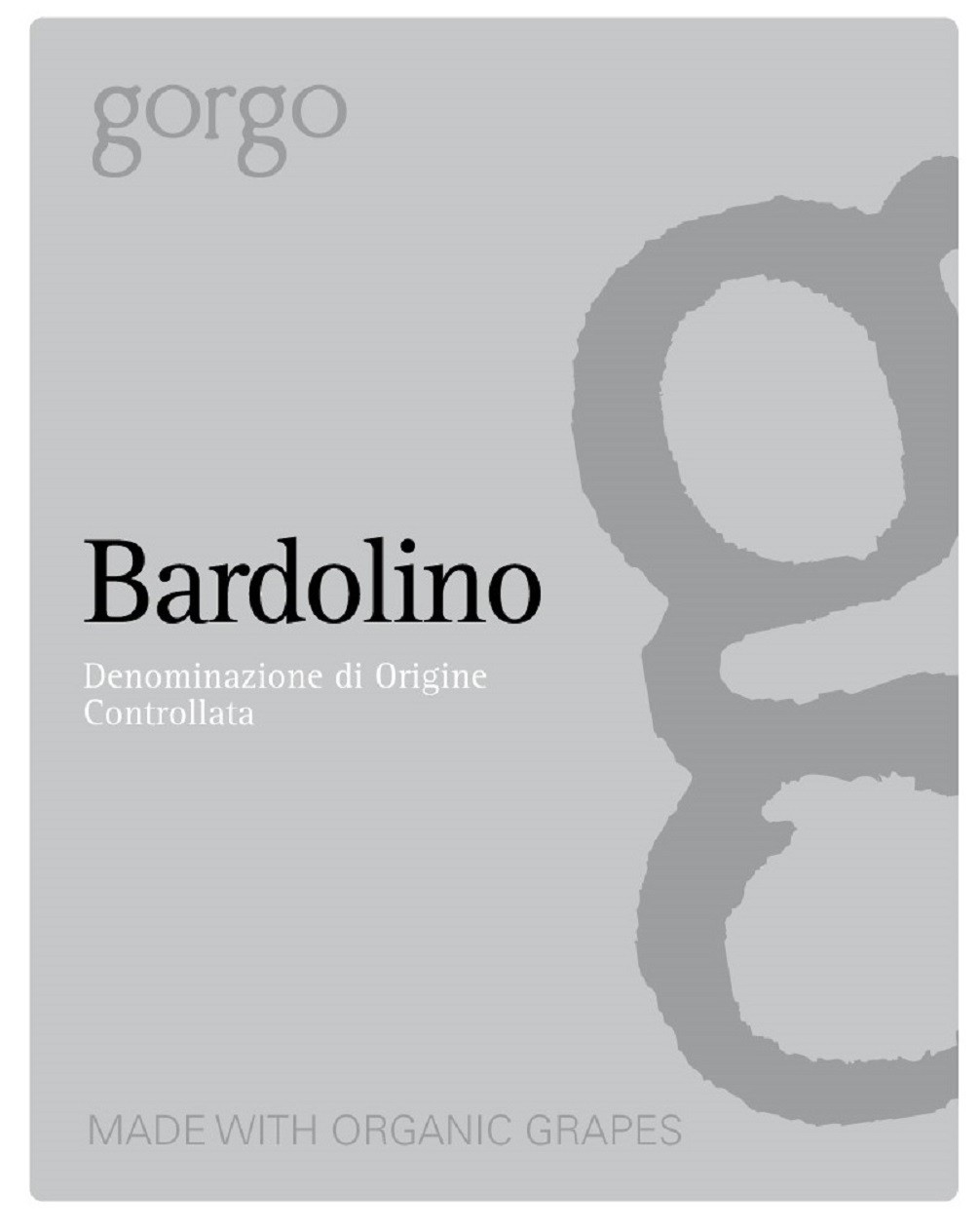 Bardolino Denominazione Di Origine Controllata Red Wine