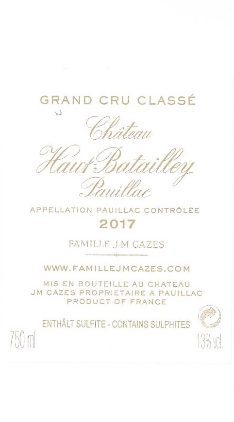 Château Haut Batailley Pauillac