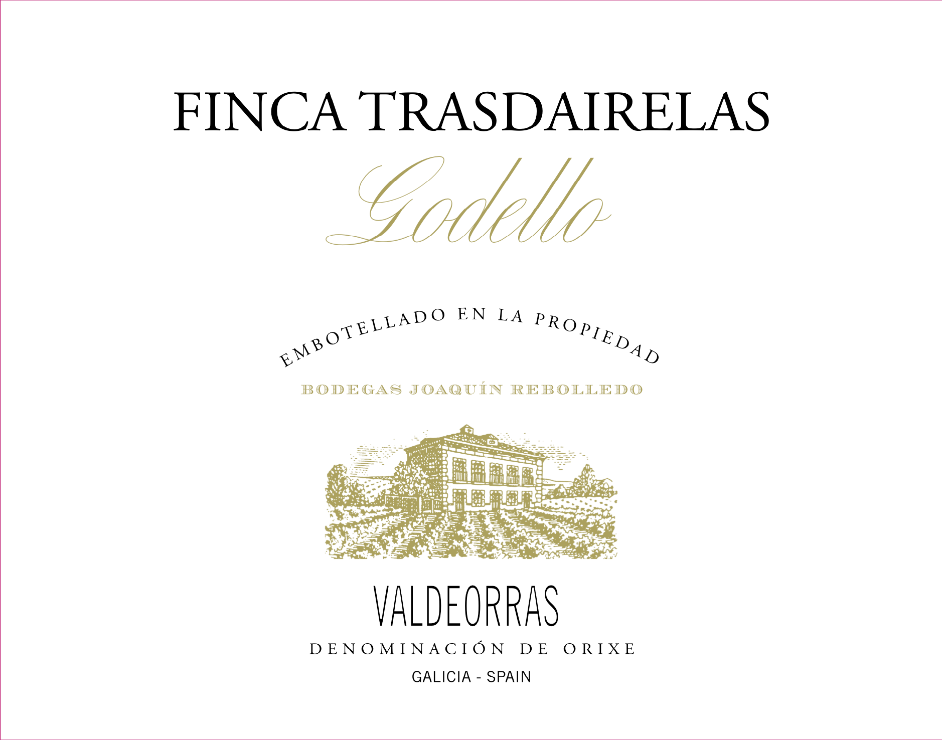 Finca Trasdairelas Godello White Wine