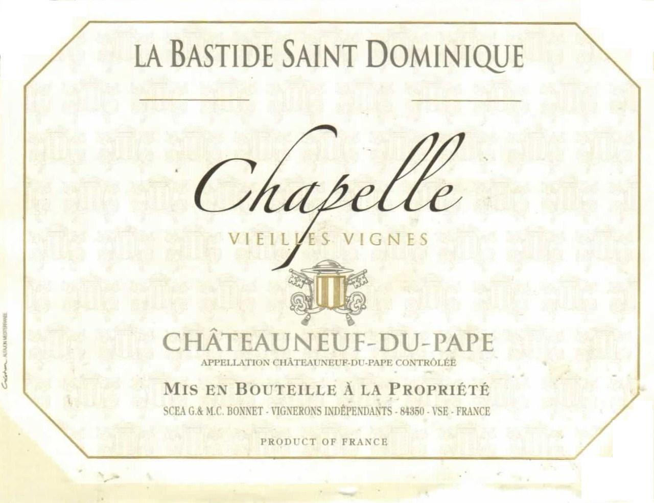 Chapelle Vieilles Vignes