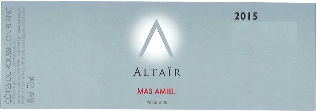 Cotes Du Roussillon Blanc Lation