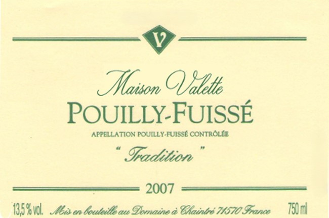 Pouilly - Fuissé Tradition
