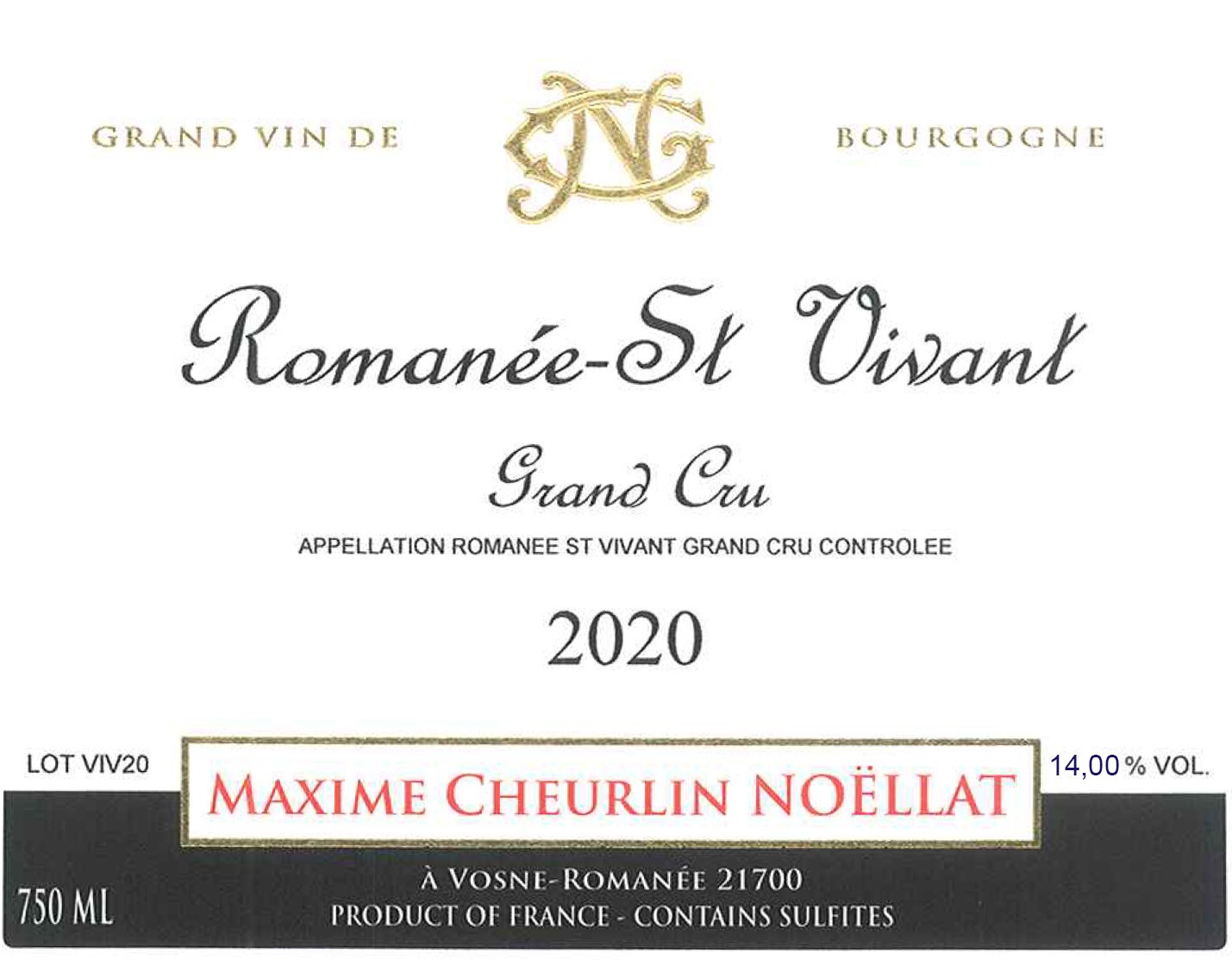 Romanée Saint - Vivant