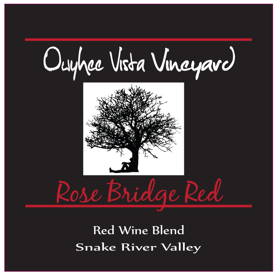 Vista Vineyard Rose Bridge Red