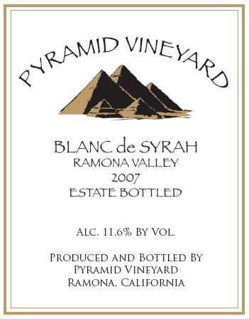 Blanc de Syrah