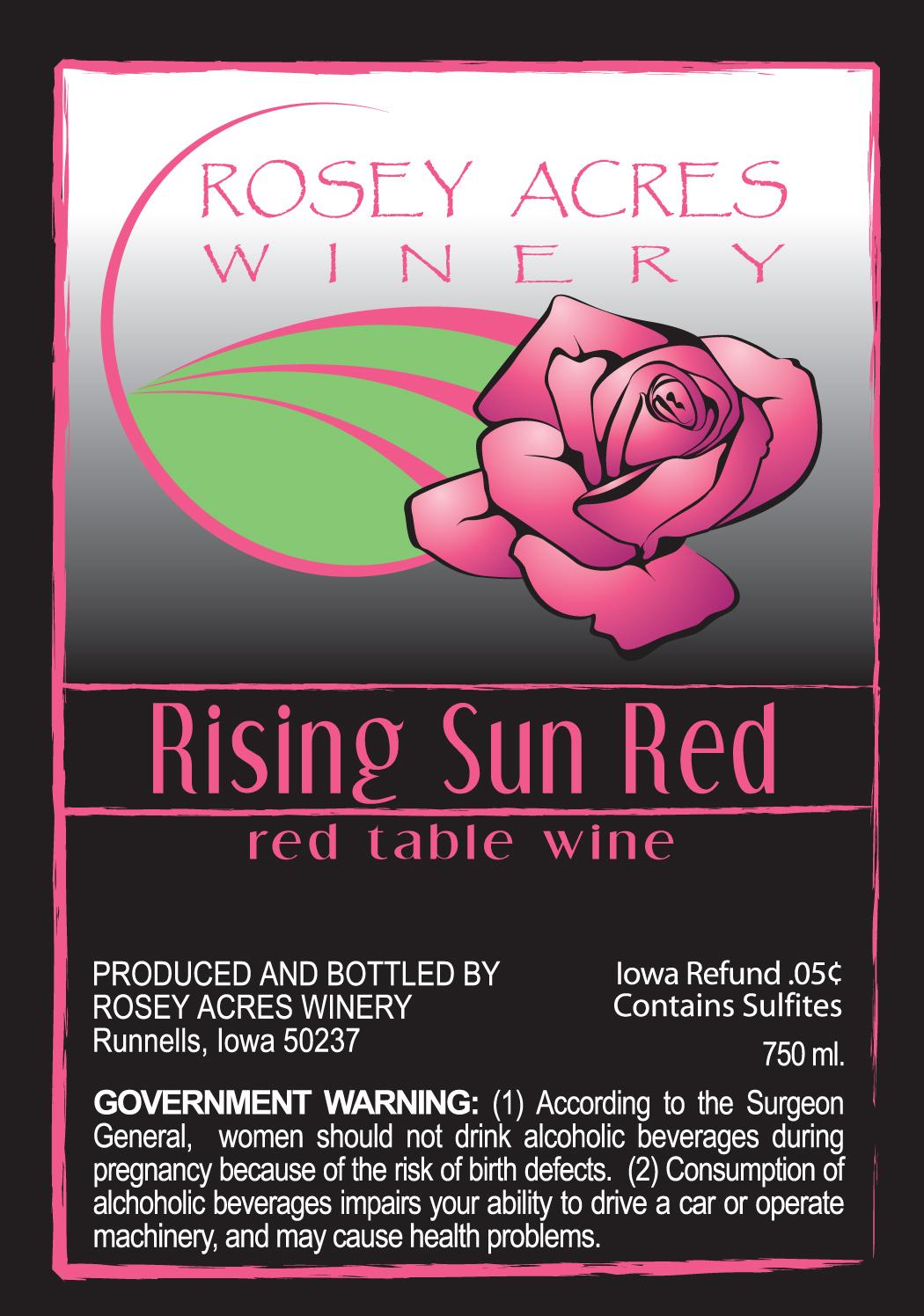Rising Sun Red