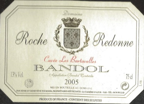 Cuvée Les Bartavelles