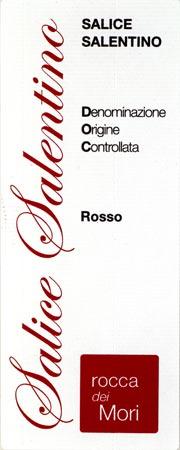 Rocca Dei Mori Salice Salentino Red Wine