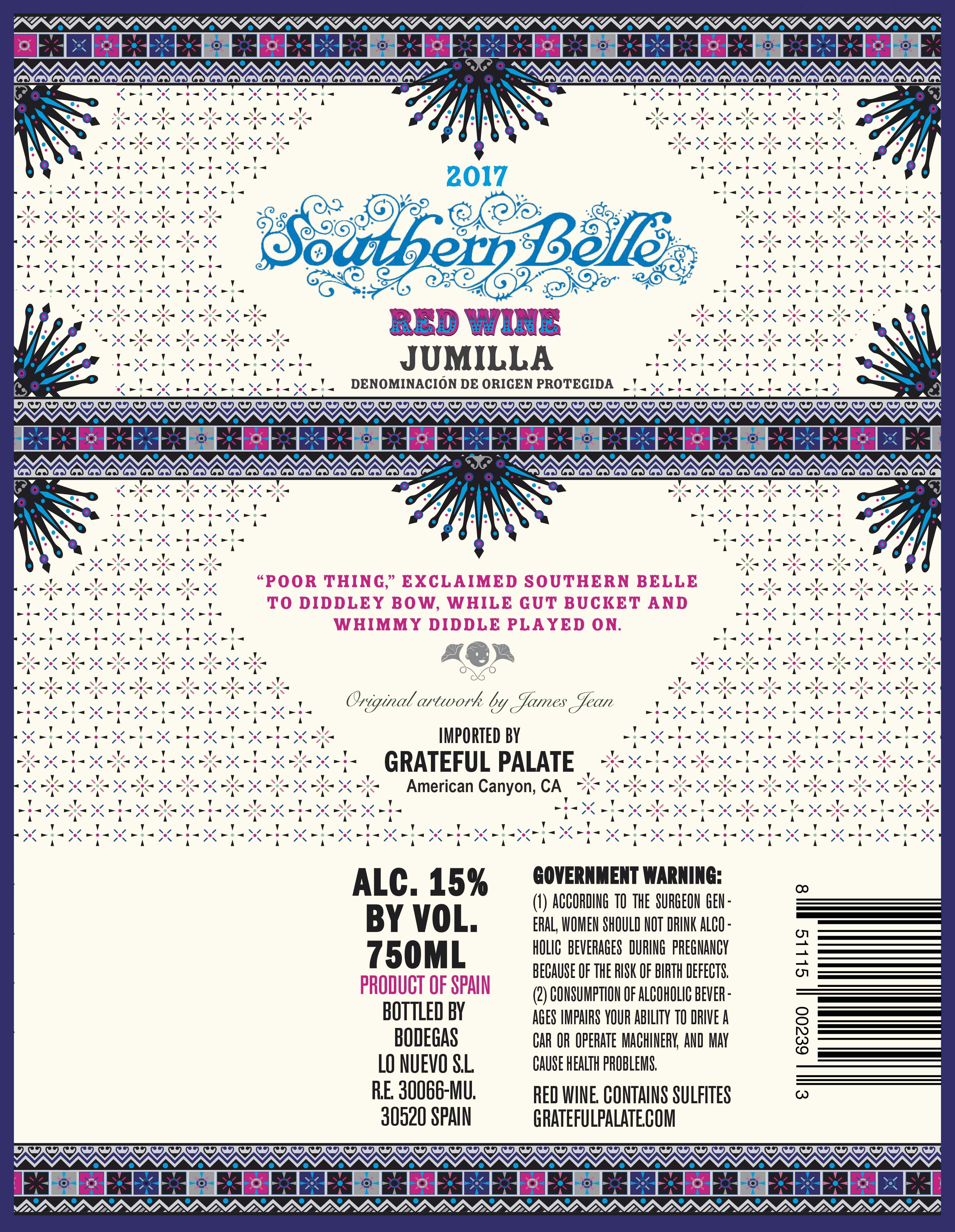 Southern Belle Red Wine