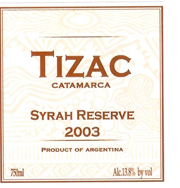 Syrah Reserve
