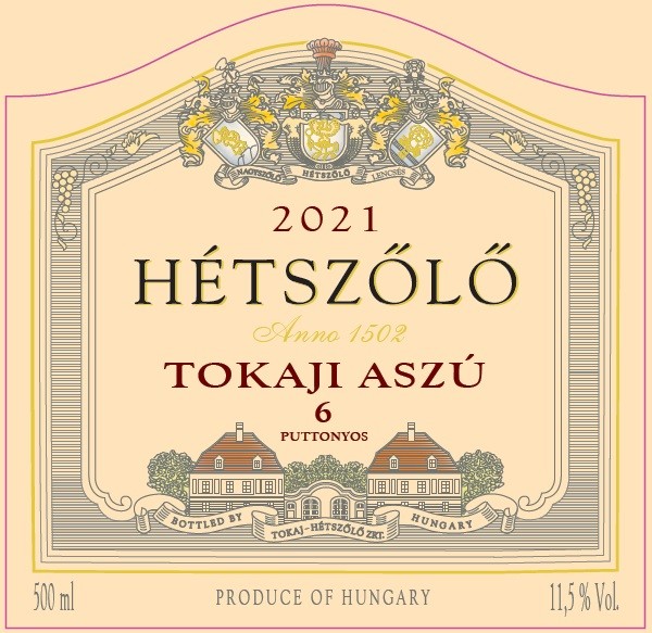 6 Puttonyos Tokaji Aszú