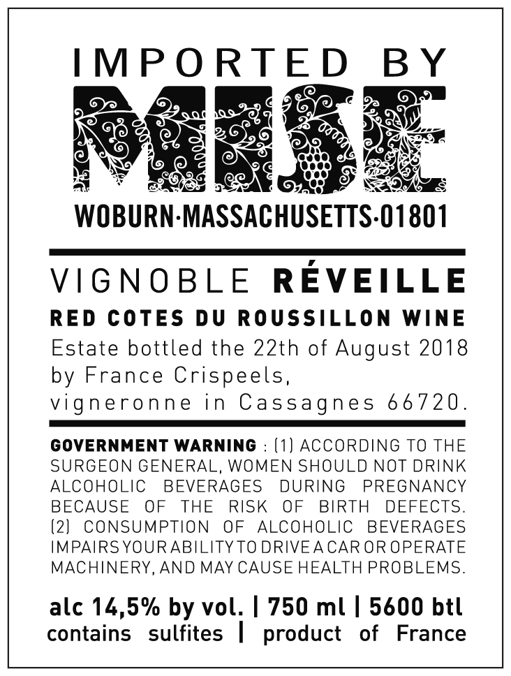 Vignoble Réveille Red Cotes