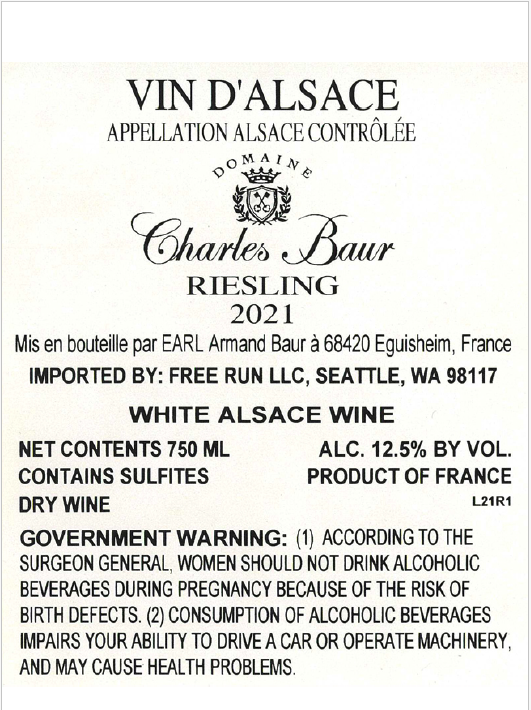 Free Run Riesling