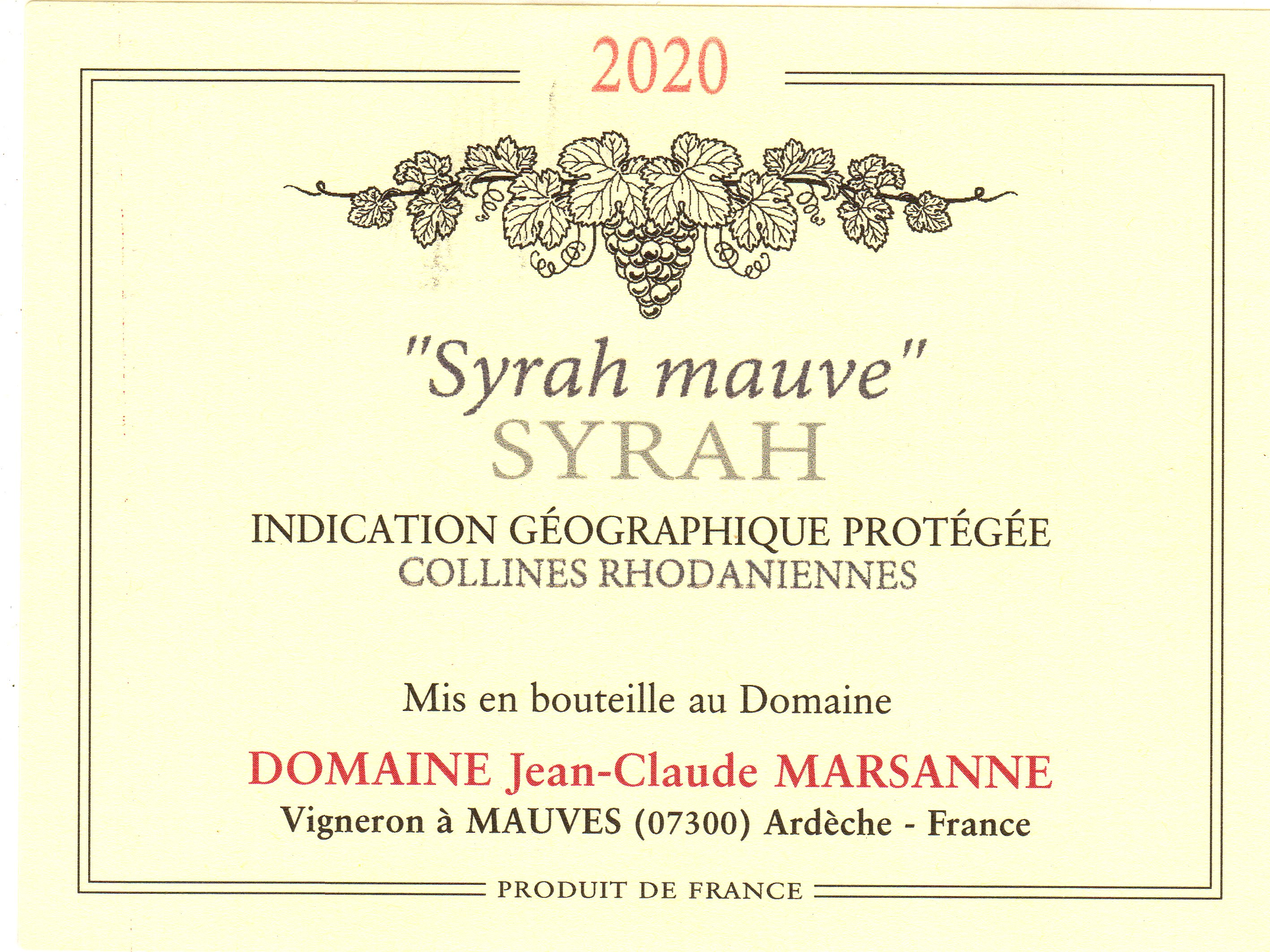 Syrah Mauve