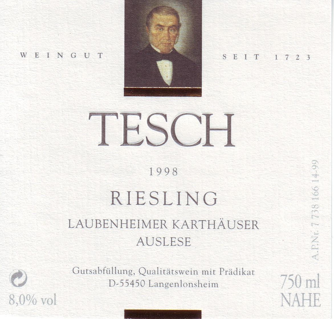 Laubenheimer Karthäuser Auslese