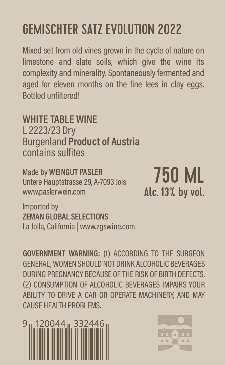 Gemischter Satz Evolution