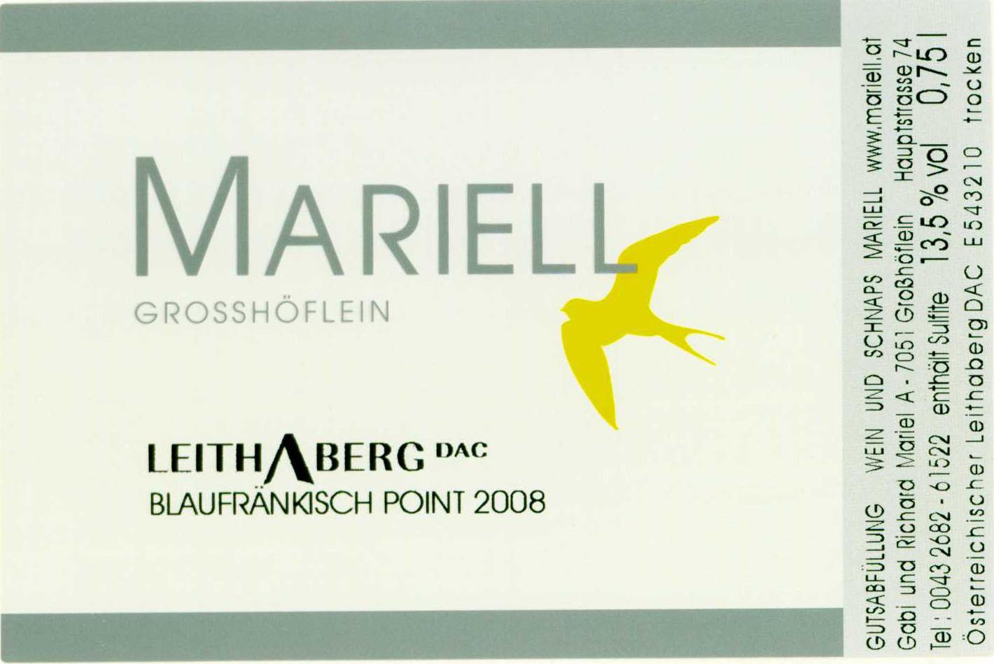 Blaufränkisch Point